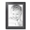 ArtToFrames 20x28" Matted Picture Frame with 16x24" Single Mat Photo Opening Framed in 1.25" Black and 2" Mat (FWM-4083-20x28)
